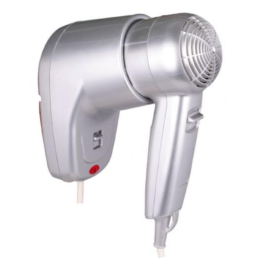 Hotel Line hair dryer 2 speed with wall support in grey