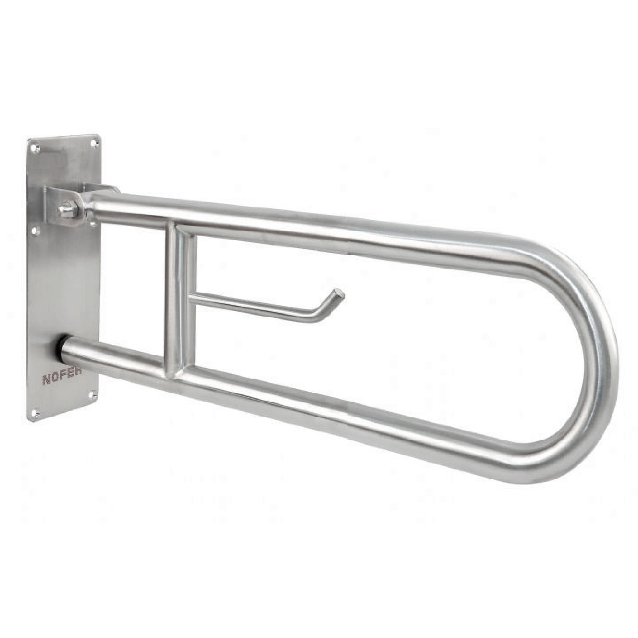 Hinged cantilever grab rail 600mm long made with stainless steel
