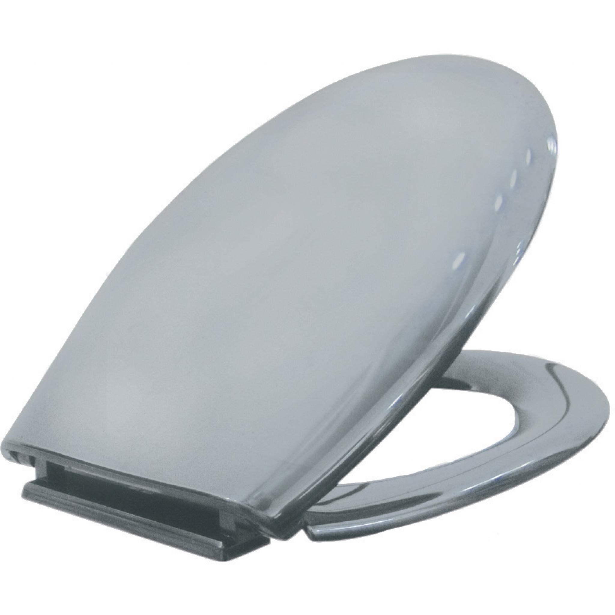 Stainless steel toilet seat