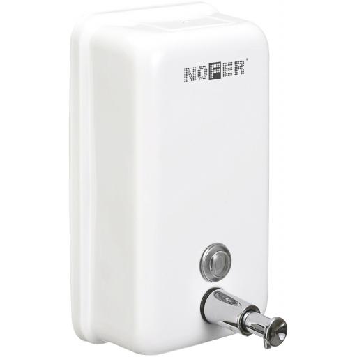 Manual wall mounted soap disenser 1200ml in stainless steel white