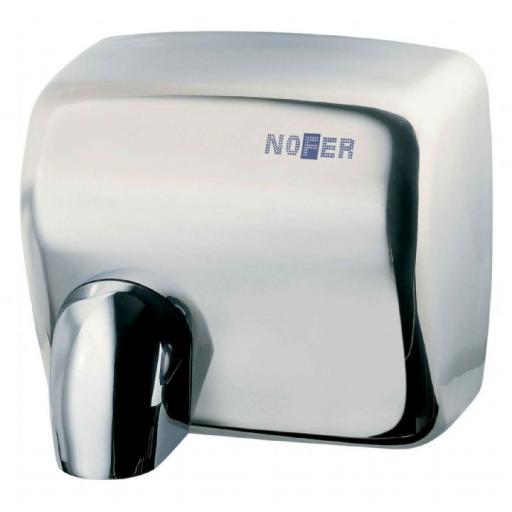 CYCLON automatic wall hand dryer with a polished finish