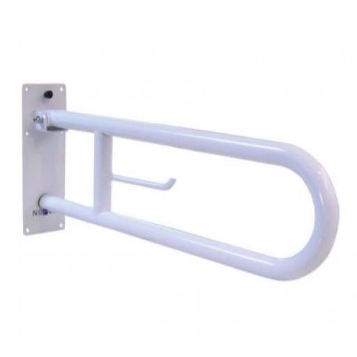 Hinged cantilever grab rail 600mm long made with stainless steel