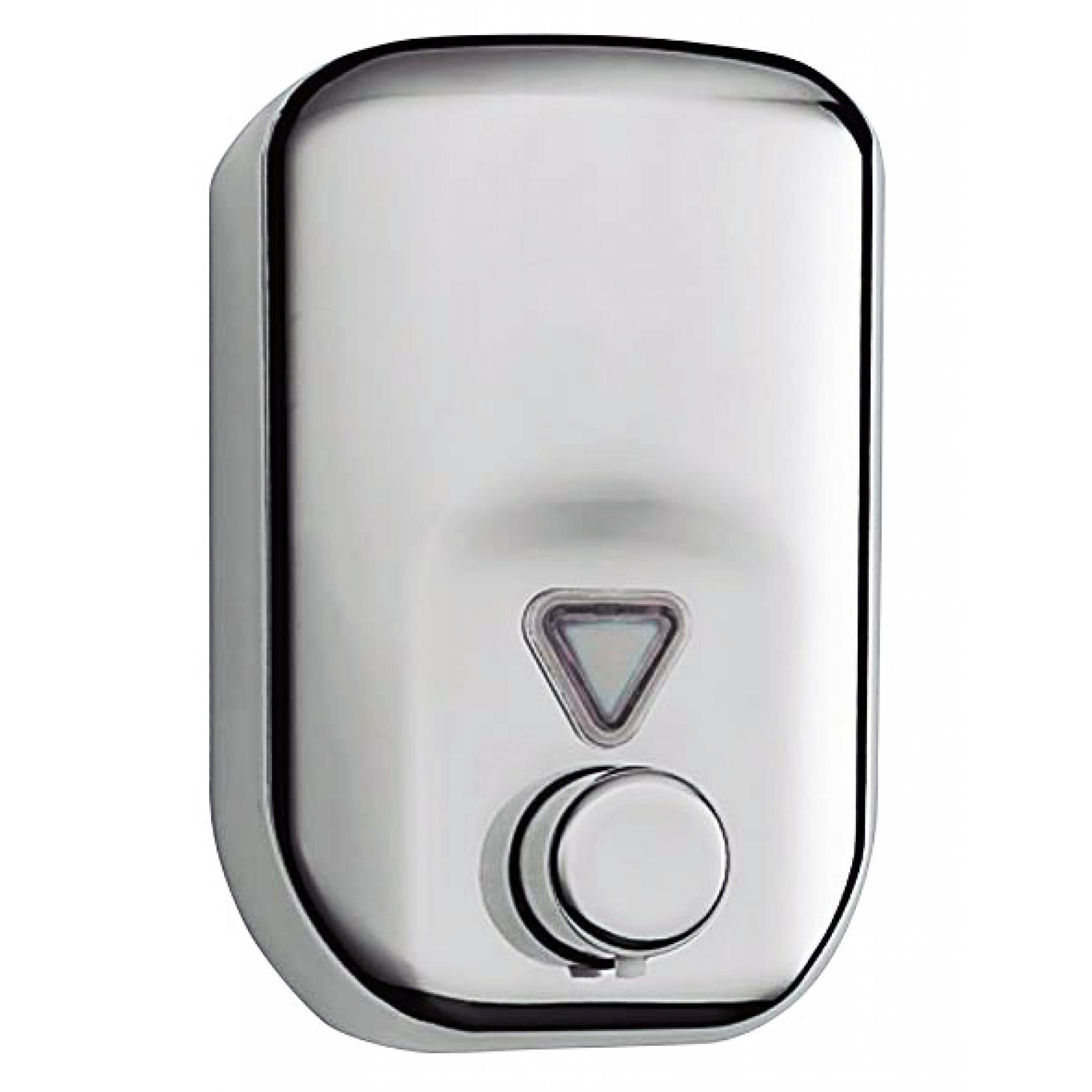 Manual wall mounted soap dispenser in stainless steel 820ml